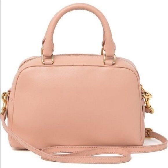 Marc Jacobs Voyager Leather Mini Satchel, Luxury Italian Leather, Pink, NWT - Picture 5 of 16